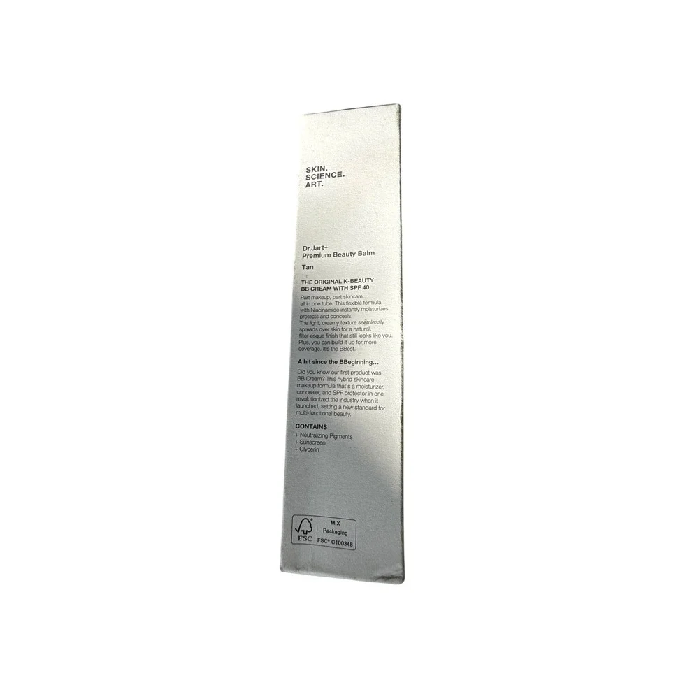 Dr Jart‎ BB Premium Beauty Balm Tan SPF 40 Multi Tasker Niacinamide